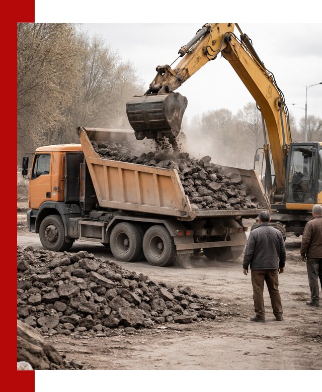 Вывоз асфальта и асфальтового покрытия в клине